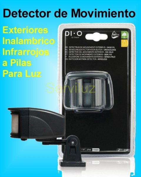 Detector de Movimiento Presencia Exterior Inalambrico para Luz a pilas Detector de Movimiento Presencia Exterior Inalambrico para Luz a pilas
